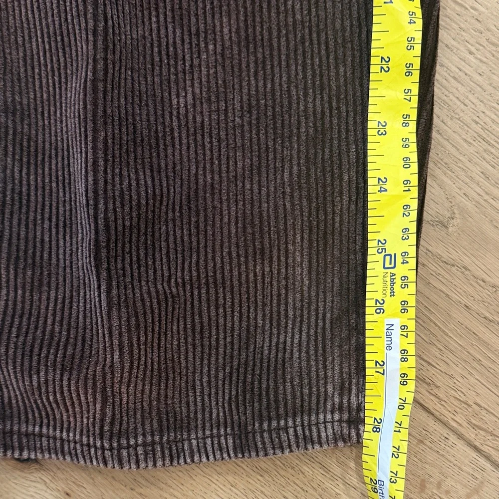 Empyre Dark Brown Corduroy Relax Loose Fit skate pants - Picture 8 of 8